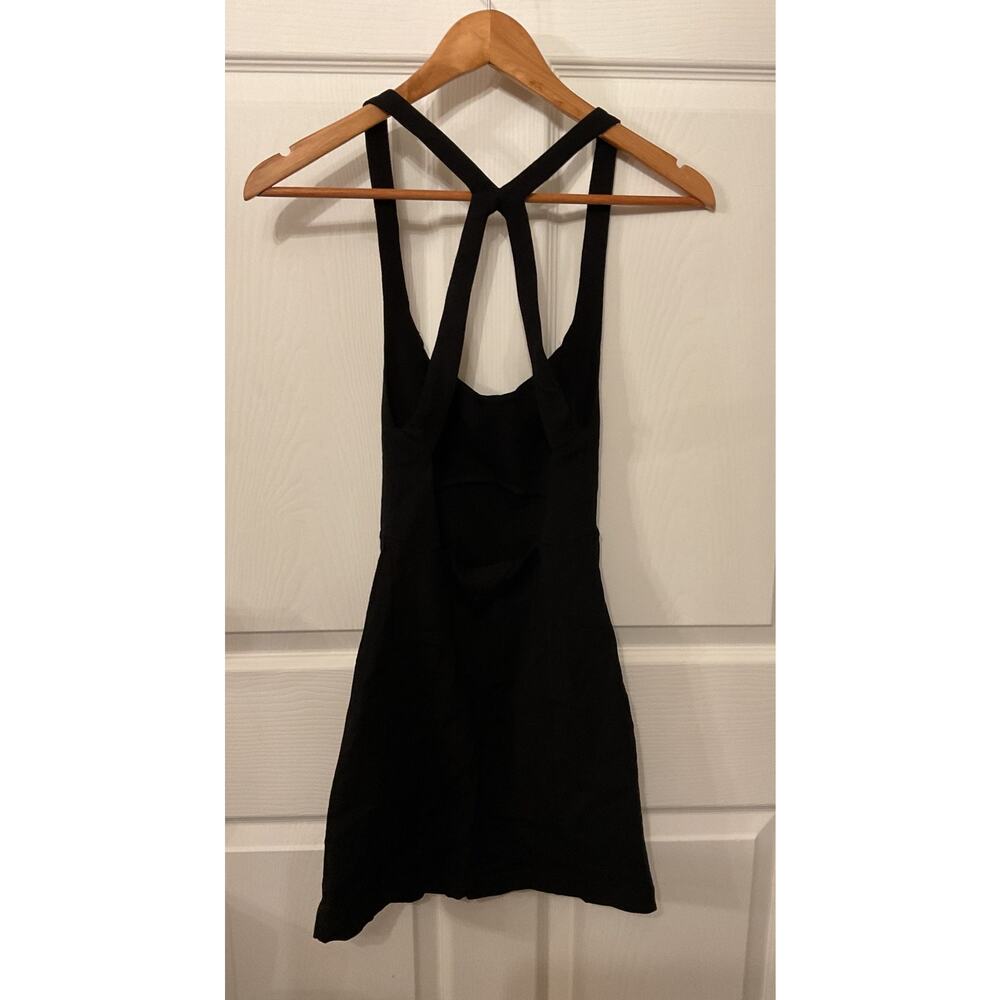 NWT Intimately Free People Just Peachy Mini Dress Black XS Open Back Bodycon - Picture 7 of 9